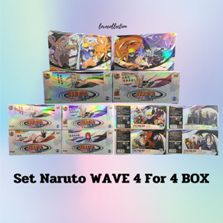 Set Naruto Wave 4 For 4 Box KAYOU