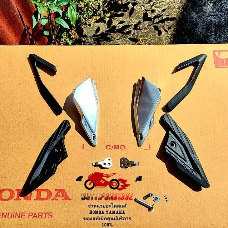 พักเท้าหลัง,ฝาครอบพักเท้าหลัง Honda Pcx160 (2021-2024) " 50730-K1Z-J10,50742-K1Z-J10ZA " สินค้าแท้เบ