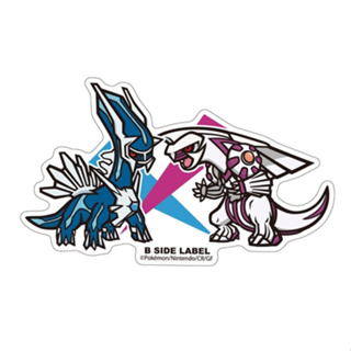 [ส่งตรงจากญี่ปุ่น] B - Side Label สติกเกอร์โปเกมอน Dialga &amp; Palkia Japan