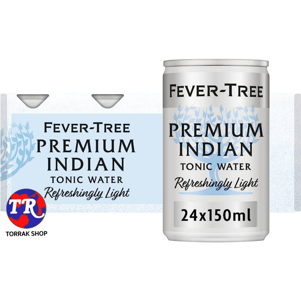 Fever Tree LIGHT Premium Indian Tonic Water Cans 150ml. pack 24