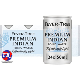 Fever Tree LIGHT Premium Indian Tonic Water Cans 150ml. pack 24