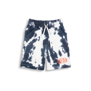 Dektay Shibori gray tie-dye shortpants (กางเกงมัดย้อมสีเทา)