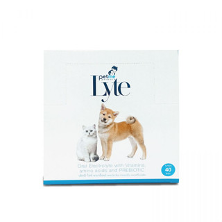 Petme lyte เกลือแร่ผสมวิตามิน กรดอะมิโน และพรีไบโอติก 1 กล่อง ชนิดผงละลายน้ำ กลิ่นตับ