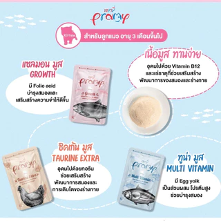 PRAMY พรามี่ (ยกลัง 4 โหล 48 ซอง) อาหารเปียกแมว
