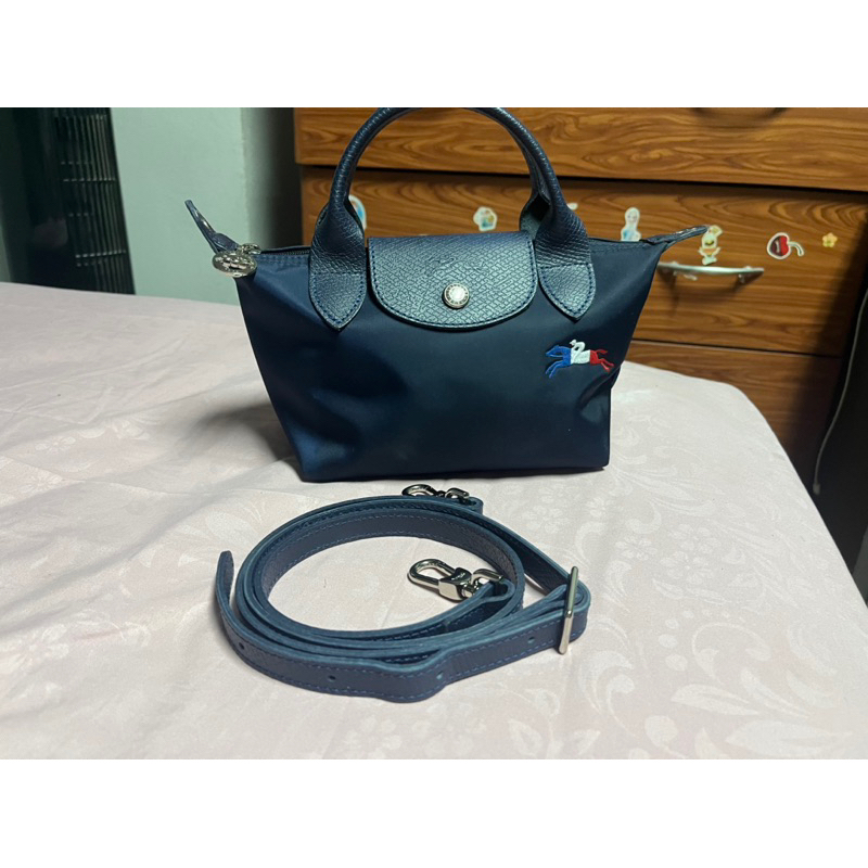 LONGCHAMP LE PLIAGE TRÈS PARIS TOP HANDLE  BAG XS แท้💯%