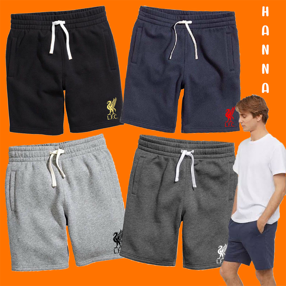 กางเกง ขาสั้น Liverpool ลิเวอร์พูล L.F.C. พรีเมียร์ลีก ผ้าสำลี มีให้เลือก 4สี หนานุ่มใส่สบาย #งานป้าย #รับประกันคุณภาพ