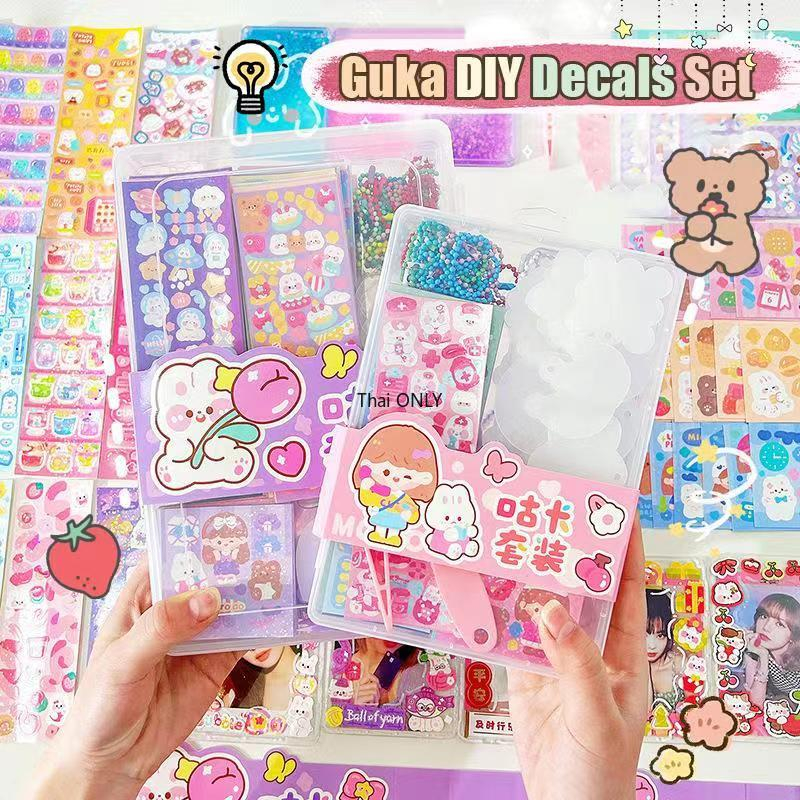 ชุดสติ๊กเกอร์ Guka 44/84/164 ชิ้น DIY สติ๊กเกอร์เด็กน่ารัก Guka
