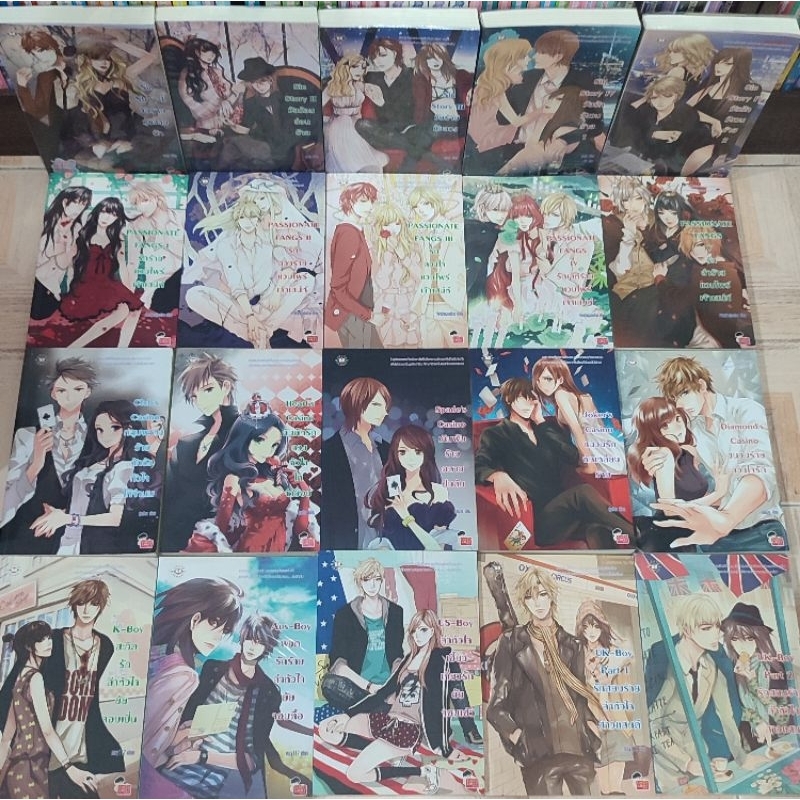 Jamsai/หนังสือมือสอง/นิยายมือสอง/นิยายแจ่มใส Set V.5/Sin Story/Casino/PASSIONATE FANGS/Venus/Bad Boy
