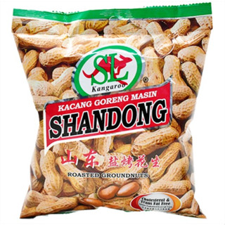 10 Packs ShanDong Roasted Groundnuts (Kacang Goreng Masin) 105G