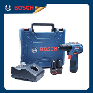 Brushless สว่านไขควงไร้สาย 12 โวลต์ Brushless แบตเตอรี่ 2.0 Ah 2 ก้อน + แท่นชาร์จเร็ว Bosch รุ่น GSR 12V-30  (06019G90K0