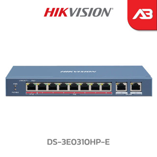 HIKVISION POE SWITCHING 8+2 PORT รุ่น DS-3E0310HP-E