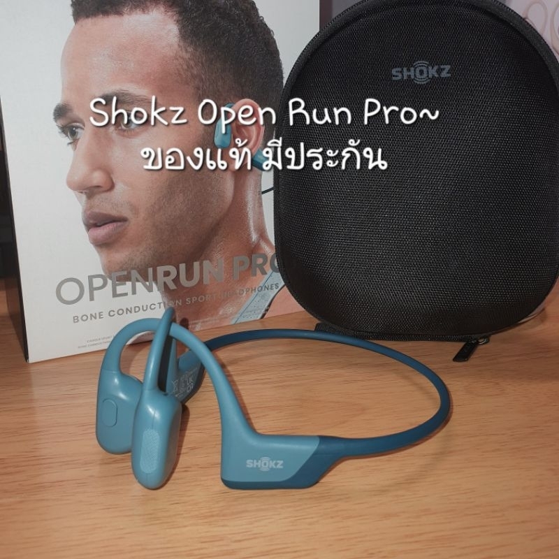 Shokz Open Run PRO ~ หูฟังไร้สาย Bone conduction