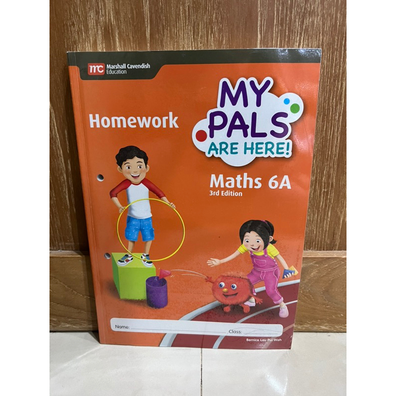 My Pals Are Here Maths 6A Homework  แบบฝึกหัดเสริมคณิตศาสตร์ระดับประถมศึกษา 6 เทอม 1