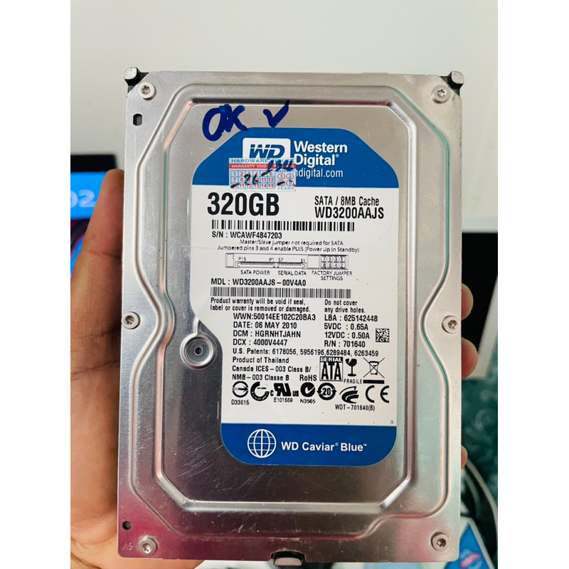 HARDDISK PC 160G 250G 320G 500G 1TB 2TB