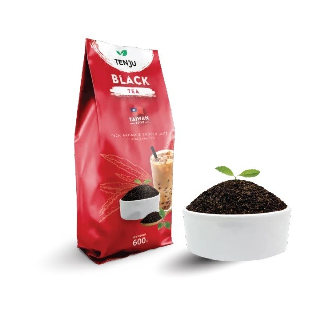 ใบชาดำ Black tea ตราเท็นจู หยกออนไลน์