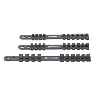 Stahlwille รางจัดเก็บลูกบ๊อกซ์ 1/4 3/8 1/2 Socket Holder Set