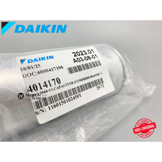 แค็ป Daikin ( ไดกิ้น ) แท้100% 45+3.5uf 440 VAC รหัส 4014170 คาปาซิเตอร์ 3ขั่ว แคป รัน คอมฯ แอร์ไดกิ้น CAPACITOR 45+3.5