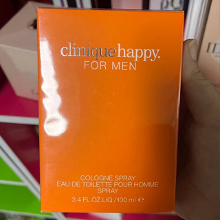 Clinique Happy For Men Edt 100ml กล่องซีล **สอบถามก่อนสั่งซื้อ**