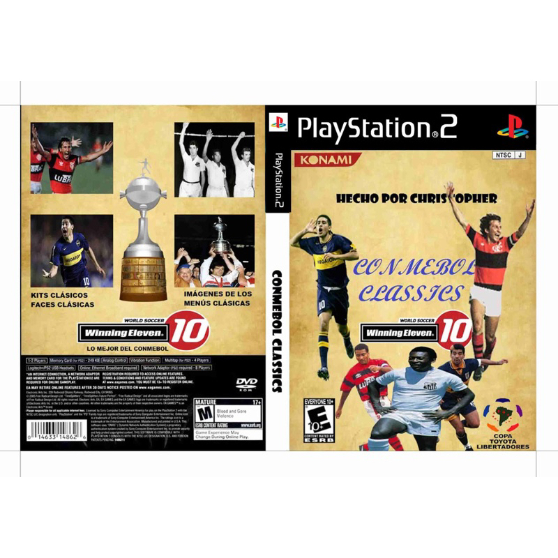 แผ่นเกมส์Ps2 - Winning Eleven 10