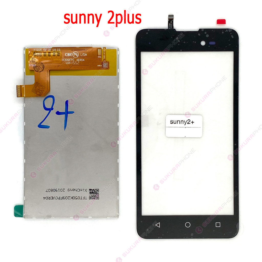 จอ sunny2+ ทัชสกรีน sunny 2+ sunny 2plus ทัส wiko sunny 2+ จอใน sunny2plus