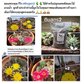 ส่งฟรี‼️ดินสูตร2 สูตรโปร่งพิเศษ สำหรับ แคคตัส ไม้ด่าง ไม้ฟอกอากาศ ไม้อวบน้ำ ไม้มงคลต่างๆ ดินปลูก