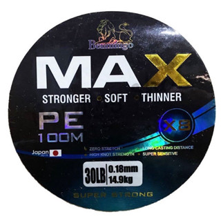 สาย PE Benmingo MAX X8 ความยาว 100 เมตร