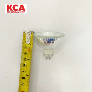 Philips หลอดไฟ ฮาโลเจน Halogen MR16 50W 12V 12โวลต์ (ผ่านหม้อแปลงเท่านั้น ห้ามต่อตรง220โวลต์เด็ดขาด) หน้าเปิดไม่มีกระจก