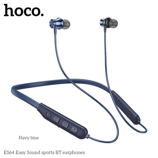 Hoco ES64 หูฟังออกกำลังกาย แบตอึด 30 ชม. BT 5.3 จุกแม่เหล็ก เสียงดี HiFi Audio มีปุ่มคอนโทรล หูฟังบลูทูธ hc3