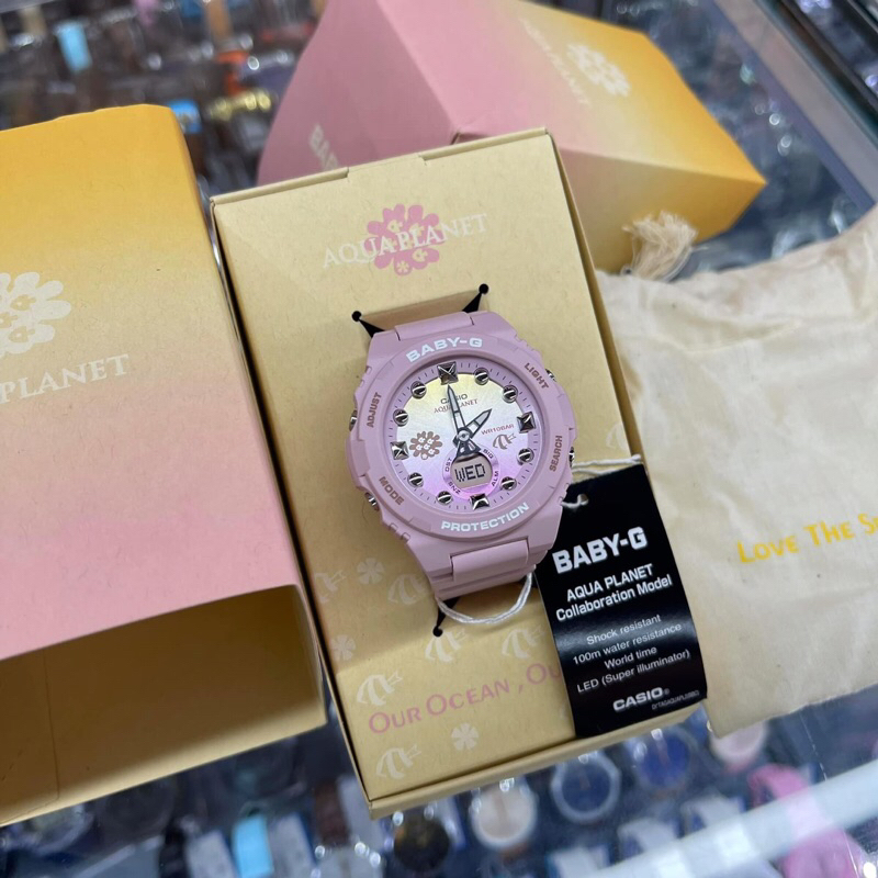 [LIMITED]🎁CASIO BABY-G BGA-320AQ-4A ของแท้ 100% พร้อมส่ง ประกัน 1 ปี