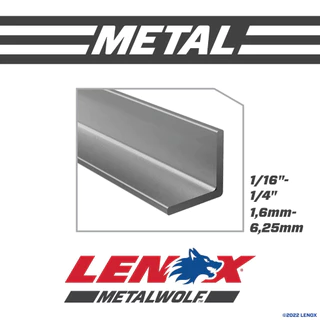 LENOX รุ่น 20566618R ใบเลื่อยชักตัดเหล็ก 6นิ้ว 18ฟัน (5 ใบ/แพ็ค)