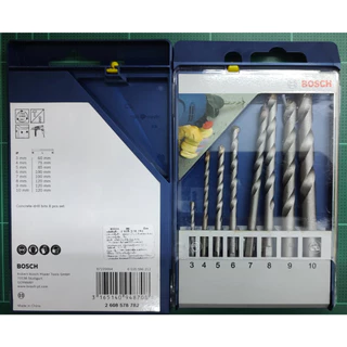 BOSCH ชุดดอกสว่านเจาะปูนCLY2 8ดอก 2608578782 BOSCH ของแท้100%