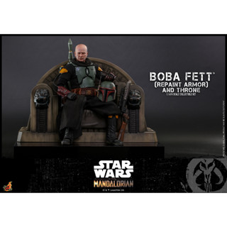 Hot Toys TMS056 1/6 Star Wars: The Mandalorian™ - Boba Fett (Repaint Armor) and Throne