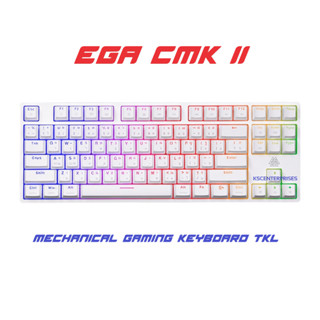 คีย์บอร์ดเกมมิ่ง EGA TYPE CMK2 Mechanical Keyboard CIY full RGB TKL 80%