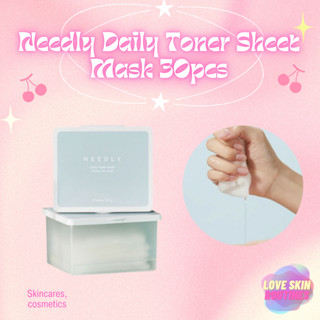 Needly Daily Toner Sheet Mask 30pcs