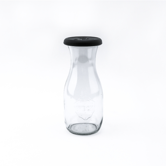 WECK - JUICE JAR 530 ML W/SBS ขวดแก้ว ฝาซิลิโคน (WE-764SB/S)