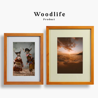 WOODlife กรอบรูป 4x6 นิ้ว 5x7 นิ้ว ผลิตภัณฑ์งานไม้สนธรรมชาติ