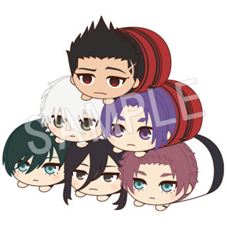 [Blue Lock] Boxset 6 ตัว Mochikororin Plush Mascot vol.2 มีแถม เข็มกลัดพิเศษนางิ (โมจิ คุกฟ้า บลูล็อค)