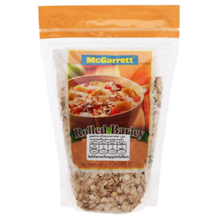 แม็กกาแรต แผ่นข้าวบาร์เล่ย์อบ 400 กรัม - Rolled Barley 400g McGarrett brand