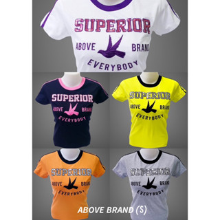 เสื้อยืด AboveBrand พร้อมจัดส่ง มี 4 สี ( S,M )