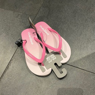 SIze.37-38 [ลิขสิทธิ์แท้จากชอป] ,,รองเท้าแตะ CCOO collection ใหม่ ลดราคา LOGO FADED FLIP FLOPS