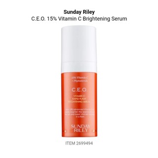 SUNDAY RILEY C.E.O. Brightening Serum