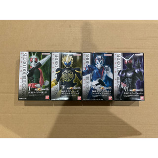 สินค้าพร้อมส่ง Shodo XX Rider ชุดที่ 4 ขนาดประมาณ 0 เซนติเมตร มีจุดขยับ จัดท่าทางแอคชั่นได้หลากหลาย