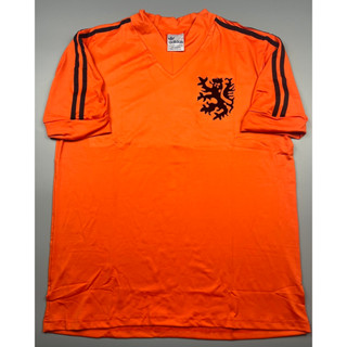 SALE !!! เสื้อบอล ย้อนยุค ฮอลแลนด์ เหย้า Retro Holland  Home  Cecat