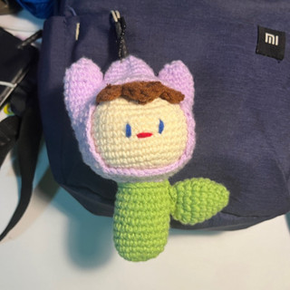 พวงกุญแจทิวลิปเด็กน้อยน่ารักนุ่มนิ่มน่าบีบให้บี้ 🌷 [fluffy tulip boy keyring]