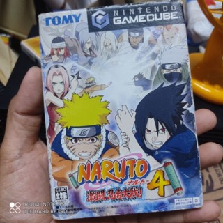 แผ่นแท้ Naruto นินจานารุโตะ 4 GameCube เกมส์แอ็คชั่น สุดมันส์ สินค้าดี ไม่มีย้อมแมว