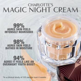 💕พร้อมส่ง แท้ 💕Charlotte tilbury Magic Night cream 1 ml💕ป้ายไทย