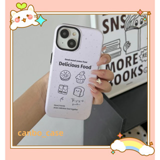 🎁ส่งของขวัญ🎁เคสไอโฟน สำหรับ 11 14 for iPhone Case 13 12 Pro Max น่ารัก เรียบง่าย การ์ตูน กันกระแทก เคสนิ่ม เคสโทรศัพท์