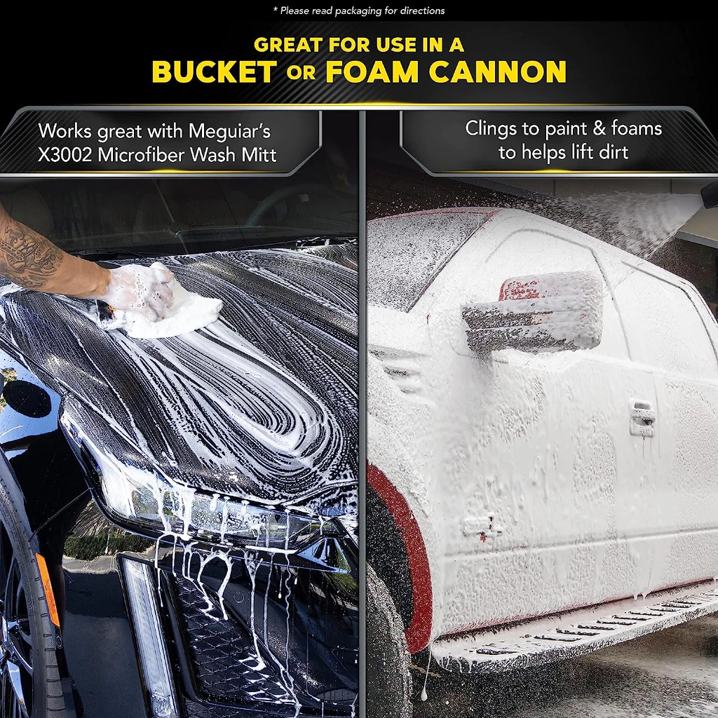 Meguiar's G7164 Gold Class Car Wash Shampoo & Conditioner แชมพูและคอนดิชันเนอร์ ขนาด 1.89 ลิตร น้ำยาล้างรถ แชมพูล้างรถ โฟมล้างรถ บำรุงสี thumbnail 4