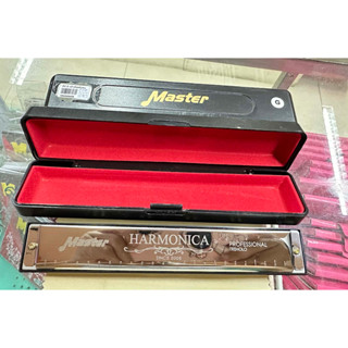 เม้าท์ออร์แกน คีย์G Master Harmonica since2006 Professional tremolo ตัวยาว18ซม.