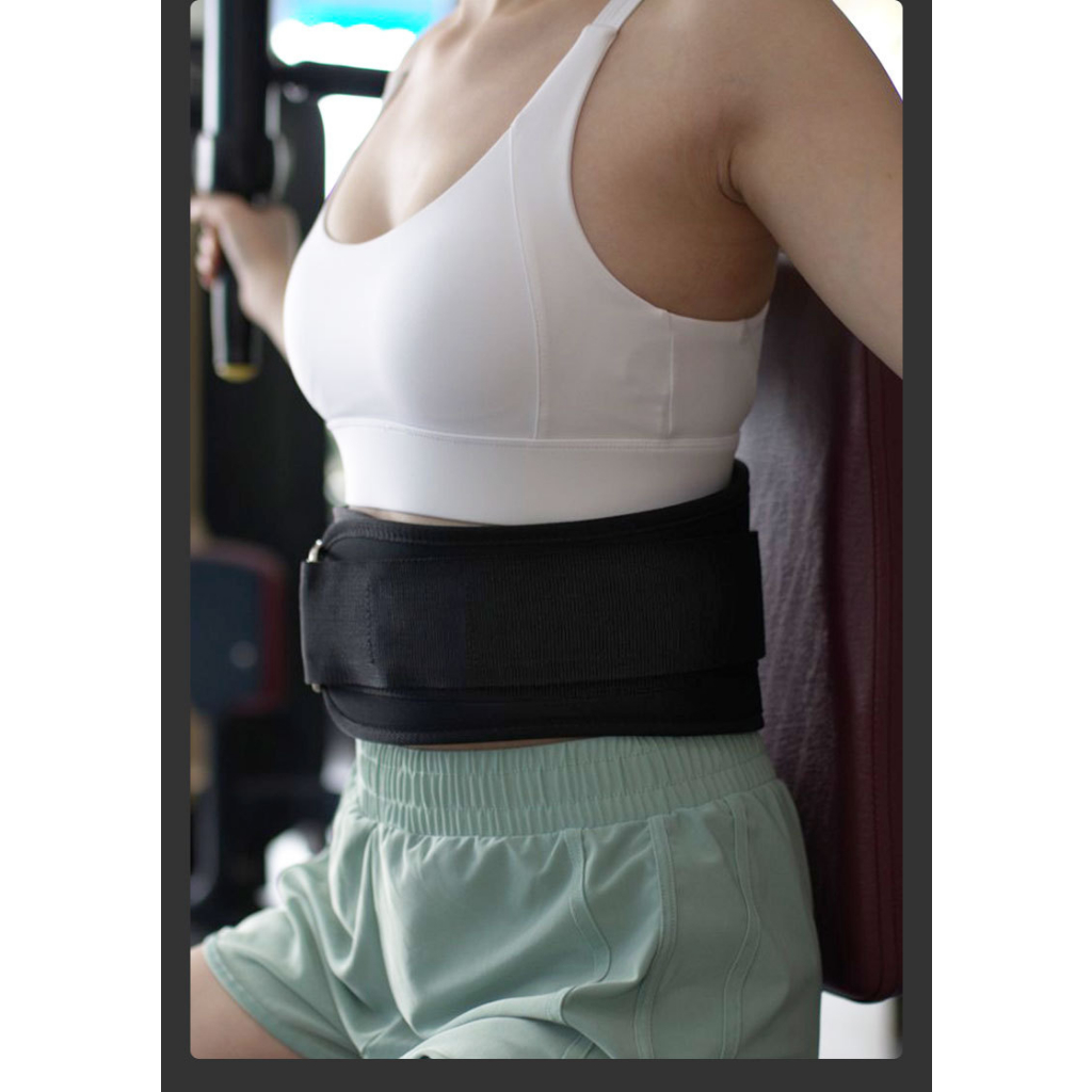 เข็มขัดออกกำลังกาย สายรัดหน้าท้องออกกำลังกาย  สายรัดพยุงกล้ามเนื้อ ใช้ได้ทั้งหญิงและชาย - รูปที่ 2
